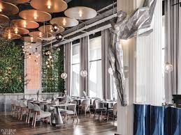 russian aeronautics and space travel set the theme at moscow s cafe polet by asthetique futuristic interior bold interior design retro futuristic interior