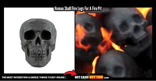 Maybe you would like to learn more about one of these? Human Skull Fire Logs Create The Fire Pit From Hell