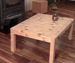 It is a very substantial coffee table, solid and heavy. Coffee Table Made Form A Single 2x4 11 Steps With Pictures Instructables