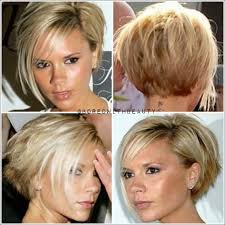 Asymmetrical haircuts for men can help to create volume and height and are also a great canvas in 2021 for interesting details and colors. Front And Back Views Of Short Haircuts Beckham Hair Victoria Beckham Short Hair Front Hair Styles