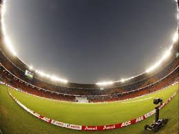 To make room for narendra modi, sardar vallabhbhai patel was taken off the marquee and given the important supporting role of naming the sports enclave in which the stadium is set. People S Mandate No License To Act Irresponsibly Sena On Stadium Renaming Business Standard News