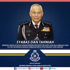 Bagaimanapun, siapa yang bakal menggantikan tempat acryl sani masih menjadi tanda tanya. Polis Diraja Malaysia Royal Malaysia Police Syabas Dan Tahniah Kepada Dig Dato Sri Acryl Sani Haji Abdullah Sani Di Atas Pelantikan Sebagai Timbalan Ketua Polis Negara Yang Baharu Facebook