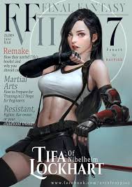 Of course, she once again plays a major role in final fantasy 7 remake as cloud's best friend and a key member of avalanche. Raypier P Ff7 Remake Tifa Lockhart