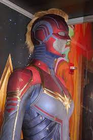 Captain Marvel Movie Costume Helmet Captain Marvel Captain Marvel Costume Marvel Movies