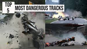 Pocono is the most dangerous track that nascar currently races at. Top 5 Most Dangerous Race Tracks Formula One Isle Of Man Tt Indycar Youtube