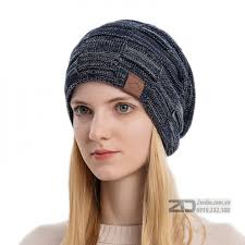 Mũ Len Nữ Dệt Kim Cao Cấp Phong Cách Âu Mỹ ML036