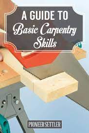 A Basic Carpentry Skills Guide For Homesteaders Homesteading Learn Woodworking Carpentry Skills Wood Crafting Tools