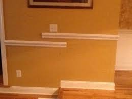 Read somewhere that it should be same height as countertop, but this looks too low on the other walls. Molding Question Proper Height Of Chair Rail