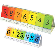 Teacher And Students Place Value Flip Chart Set