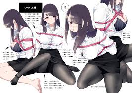 HOW TO KINBAKU-篠田ゆうの後ろ手胸縄縛り＋股縄-熟れた肉体が震える緊縛術