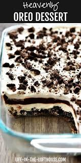 Heavenly Oreo Dessert Has Delicious Layers Of Chocolate Pudding Cool Whip And Cream Cheese Life In The Loft In 2020 Oreo Dessert Recipes Dessert Recipes Oreo Dessert