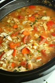 Slow Cooker Sicilian Chicken Soup Recipe Chicken Soup Recipes Slow Cooker Soup Soup Recipes