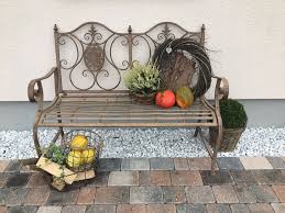 Herbst Deko Bank Garten Deko Herbst Deko Banke Garten
