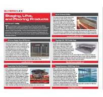 Staging, Lifts, and Flooring Products | PLSN