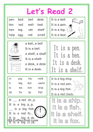 Lets Read 2 Reading For Beginners Reading Fluency Phonics Reading Activities