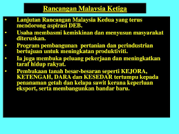 Rancangan lima tahun ini merupakan kesan peninggalan daripada zaman pemerintah british di tanah melayu selepas perang dunia kedua. Perpaduan Untuk Kesejahteraan Ppt Download