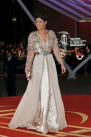 Collection de sara inspirations orientales. Leila Hadioui Wearing A Beautiful Moroccan Takchita Caftan Moroccan Dress Caftan Caftan Dress