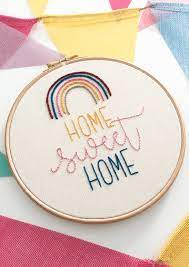 A free pattern for all of us who has to stay home quarantined! Home Sweet Home Anchor