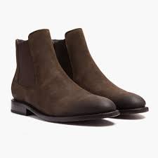 Focusing on styling grey suede chelsea boots in today's getting dressed video, with regard to fit, color, and smaller details. Men S Shadow Grey Suede Cavalier Chelsea Boot Thursday Boot Company