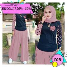 Baju setelan remaja yan keren dan modis. Harga Setelan Kulot Fashion Muslim Terbaik Juni 2021 Shopee Indonesia