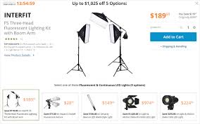 Deal Of The Day B H Lighting Deals Up To 1025 Off Canon News