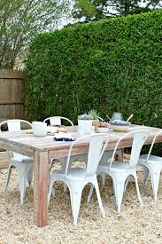 Backyard Patio Challenge City Farmhouse Rustic Patio Patio Decor Backyard Table