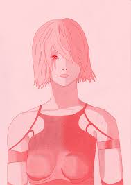 Nier Automata Pencil Drawing Red Coloured By Nimroder On Newgrounds Nier automata 2b art,amazing #nier2bcosplay #nierautomata. nier automata pencil drawing red