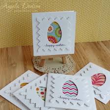 Punch or cut a hole, and add an eos lip balm to create his tail. Mini Easter Cards Simple Batch Making Easter Cards Handmade Diy Easter Cards Kids Easter Cards