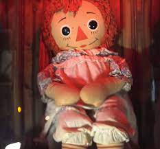 The annabelle doll currently resides at the warren occult museum. The Real Story Behind The Doll That S Hunting You Annabelle Doll Haunted Dolls Annabelle Doll Story