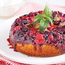 Gateau Renverse Aux Fruits Des Champs Gateau Renverse Desserts Aux Fruits Dessert Aux Fruits