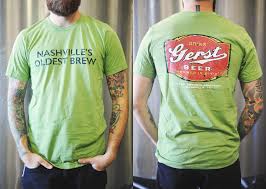 Represent Nashville S Oldest Beer With This Short Sleeve Gerst Shirt Yazoobrew Yazoo Brewing Mens Tops