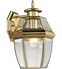 Thomas Lighting 8601ew 85 Ashford 1 Light 12 Inch Antique Brass Outdoor Wall Sconce