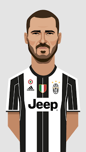 Juventus player portraits — Dave Flanagan Illustration