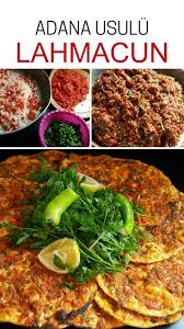 Adana Usulu Lahmacun Tarifi Nasil Yapilir 1 183 Kisinin Defterindeki Adana Usulu Lahmacun Tarifi Nin Resimli Anlatimi Ve Den Yemek Tarifleri Yemek Meze Tabagi