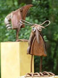 Projektwoche mit tobi möhring 2010 in der neumühlenschule in borken vielen dank an franz wolter, anja, kevin, stefan, durim, achmed, pascal, robin, sarah,… Chris Kircher Altmetallkunst Metallskulptur Schrottplatzkunst