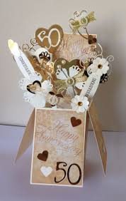 How to make anniversary card is shown here in this video. 50th Wedding Anniversary Card Box Pop Up Card 50th Wedding Anniversary Card Box Wedding Anniversary Cards Pop Up Cards