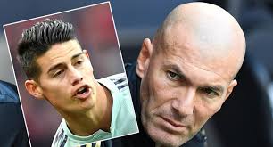 Zidane pide a James que se centre o no jugará más en el Real Madrid