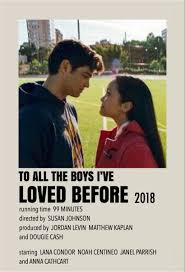 A journey of heartbreak and redemption, of loss and faith; To All The Boys I Ve Loved Before By Millie Movie Poster Wall Iconic Movie Posters Marvel Movie Posters