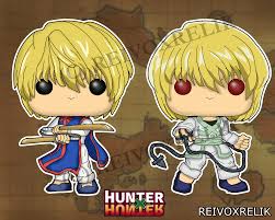 His anger leads him to commit villainous acts of wrath as catharsis for his pain. Hunter X Hunter Pop Concepts Kurapika Funkopop