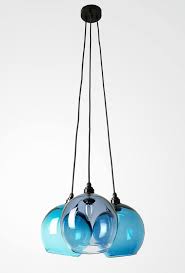 Blue Glass Lighting Cluster Hand Blown Glass Pendant Lights Etsy Blown Glass Pendant Light Modern Glass Chandeliers Glass Lighting