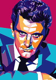 Kirk Douglas by Retro Movie Posters