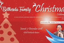 Natal masih 3 bulan lagi tetapi persiapan untuk perayaan menyambut kelahiran tuhan yesus mulai sekarang sudah dipersiapkan. Perayaan Natal Sekolah Minggu Bethesda Kids Bethesda Center