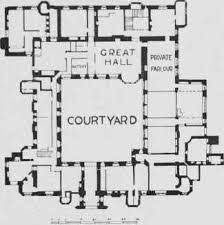 Burghley house near stamford, englan. Layout Medieval Manor House Interior Novocom Top