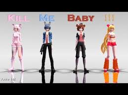 Mmd X Fnaf Kill Me Baby Youtube