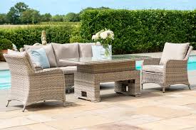 Curbside pickup · everyday low prices · savings spotlights Cotswold 3 Seat Sofa Dining Set With Rising Table Blue Lagoon Furniture