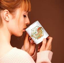 Dnd Mug, Druid Mug, Dnd Gifts, D20 Mug, D&D Mushrooms Mug, Dnd Gift Mug,  Ceramic Mug 11oz, Dnd Merch, DM Gift Mug, Goblincore Mug, Geeky Mug