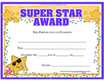 Последние твиты от young stars awards (@stars_awards). Printable Super Star Award Certificates Templates Free Printable Certificate Templates Certificate Templates Awards Certificates Template