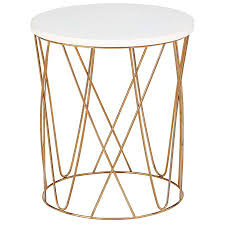 How To Style Your Bedside Table Sheerluxe Com Copper Side Table Copper Decor Copper Living Room