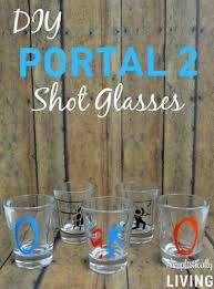 Download Diy Portal 2 Shot Glasses Simplistically Living