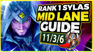 1 Sylas World How To Play Sylas Mid In Season 10 High Elo Guide League Of Legends Youtube Can also be played as a jungle. 1 sylas world how to play sylas mid in season 10 high elo guide league of legends